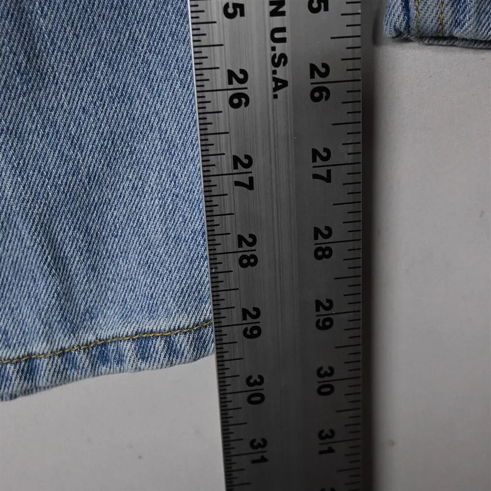 Levis 38x30 560‎ Comfort Fit Loose Tapered Light Stonewashed Mens Denim Jeans